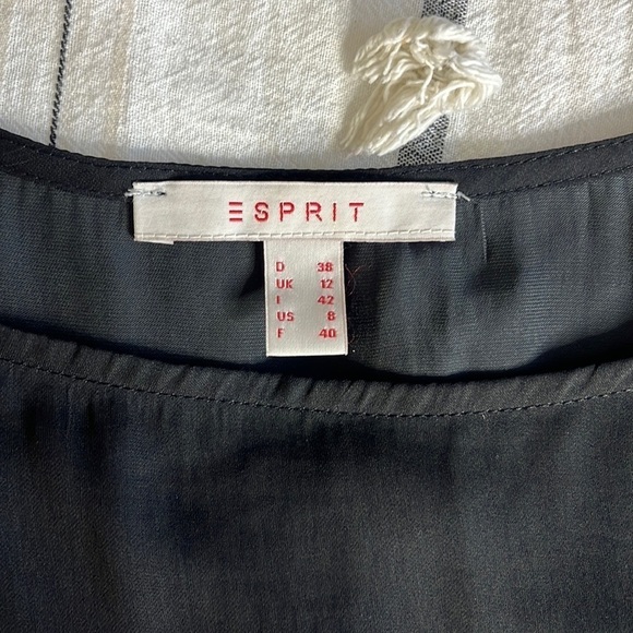 Esprit • vintage satin lightweight blouse - Picture 8 of 9